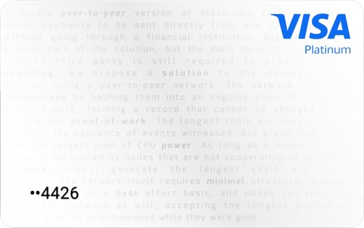 Oobit crypto debit card, 1% FX spread